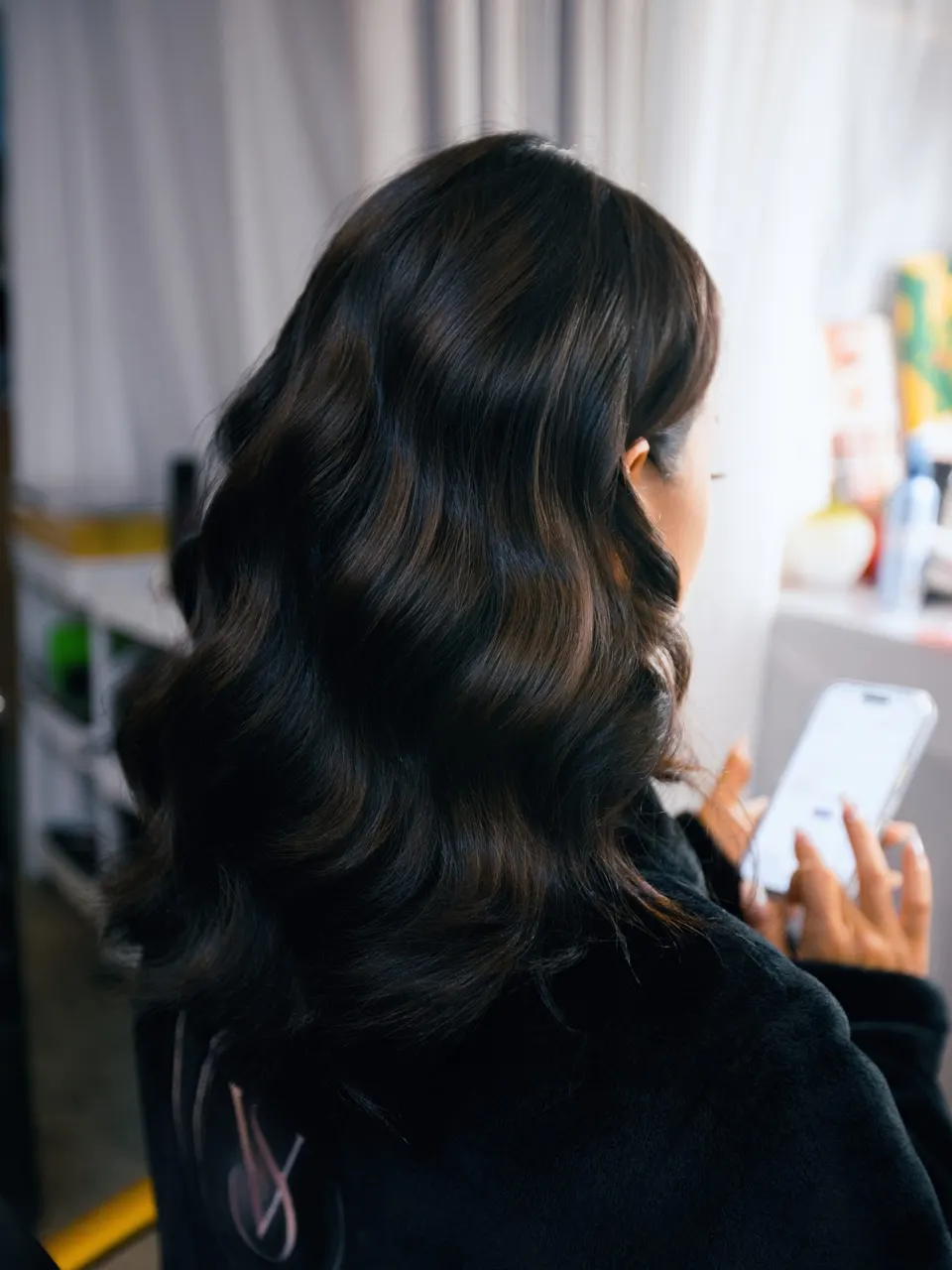 Makeup for a commercial shoot, frame 4 of 14
