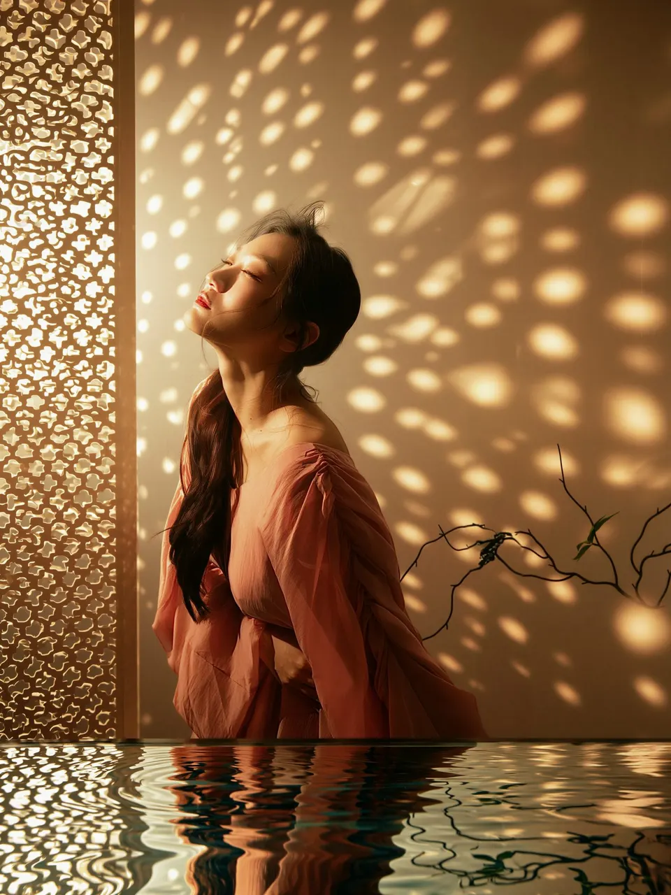 Modern Chinese style portrait, frame 17 of 32