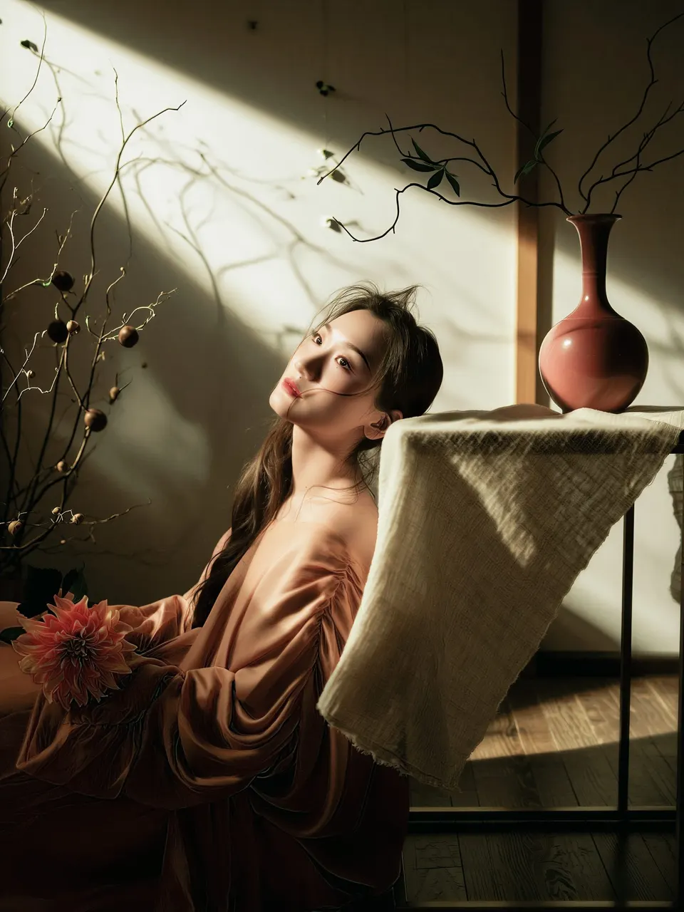 Modern Chinese style portrait, frame 18 of 32