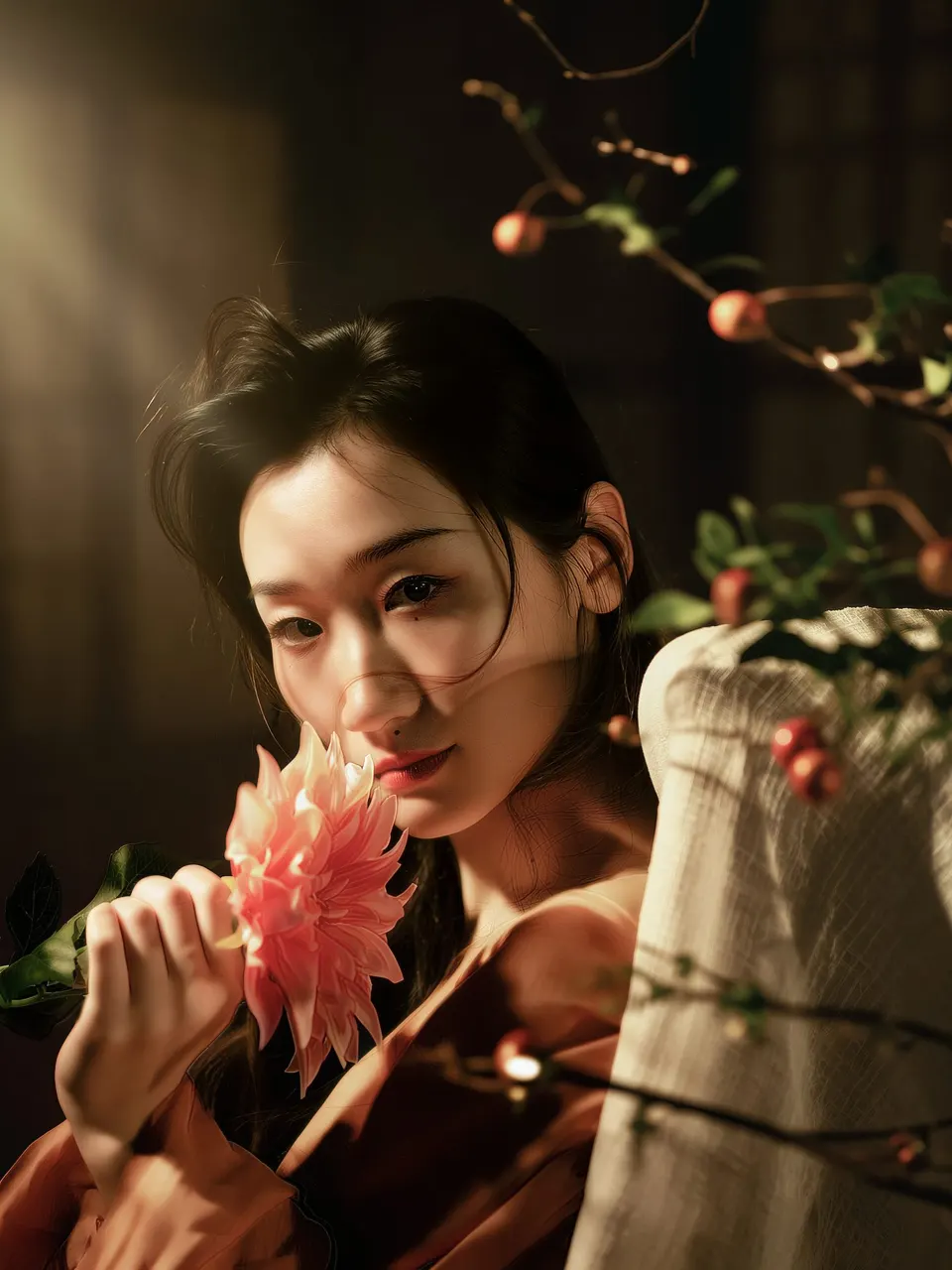 Modern Chinese style portrait, frame 21 of 32
