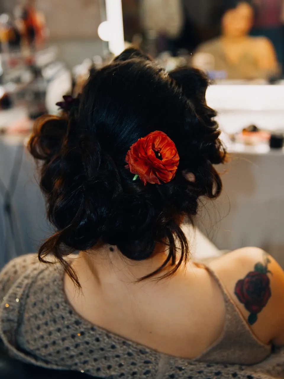 Makeup for a commercial shoot, frame 8 of 14