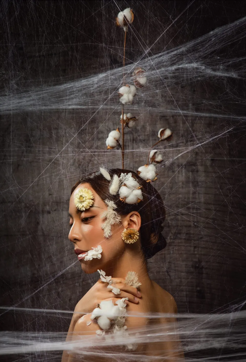 Conceptual fine art makeup, frame 44 of 53