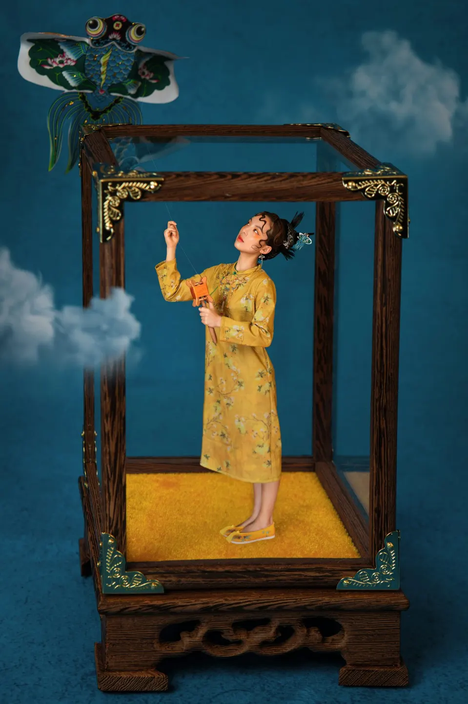 Conceptual fine art makeup, frame 21 of 53