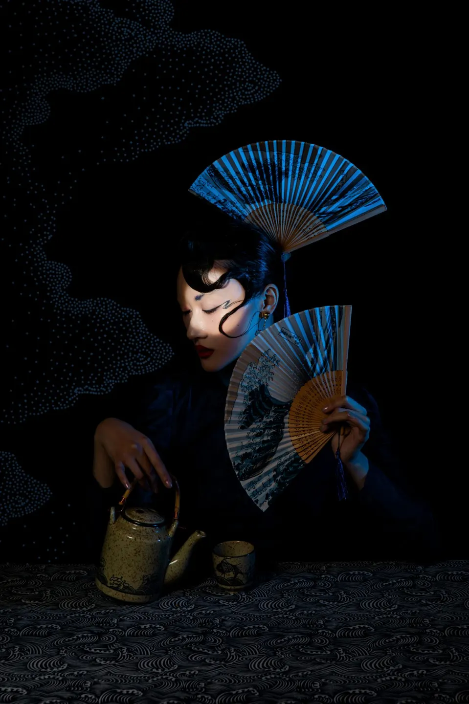 Conceptual fine art makeup, frame 25 of 53