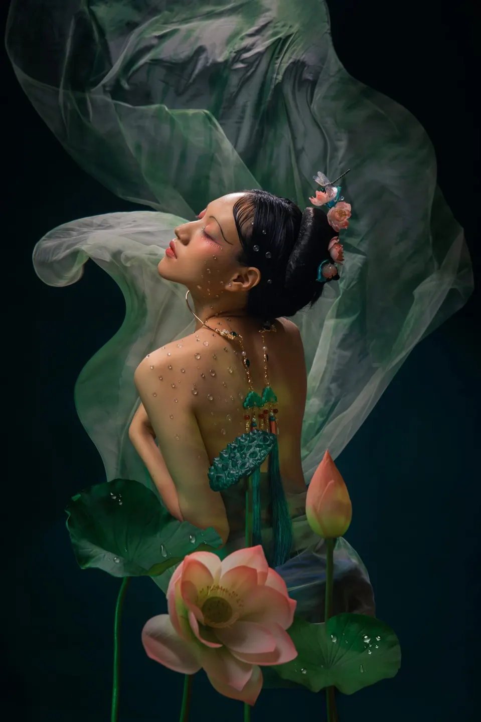 Conceptual fine art makeup, frame 28 of 53