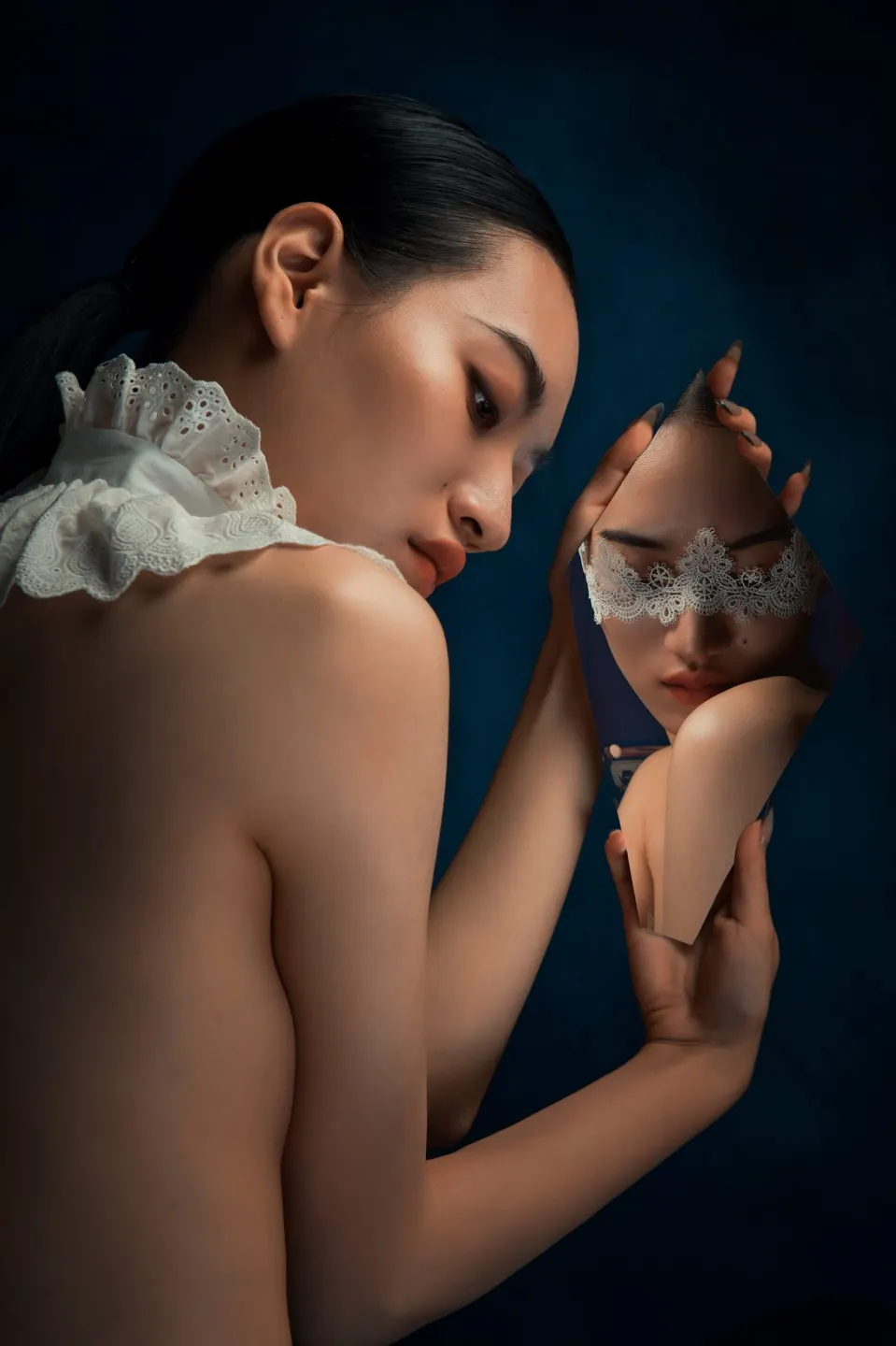 Conceptual fine art makeup, frame 33 of 53
