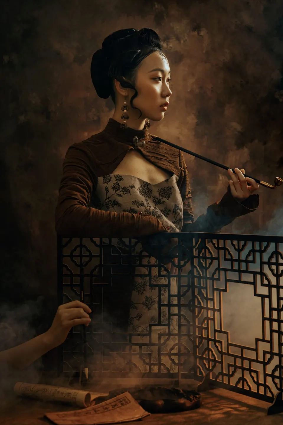 Conceptual fine art makeup, frame 35 of 53