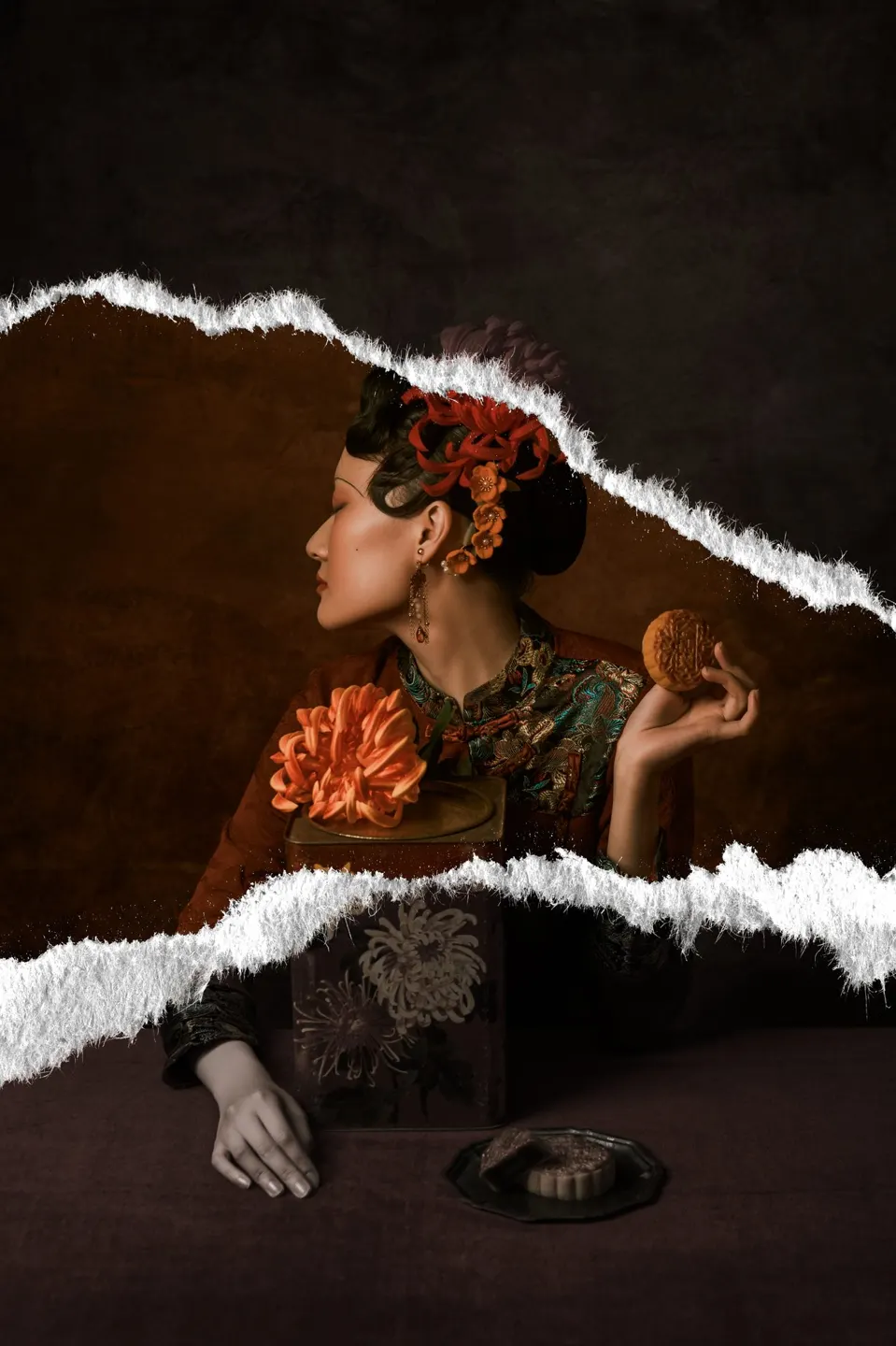 Conceptual fine art makeup, frame 38 of 53
