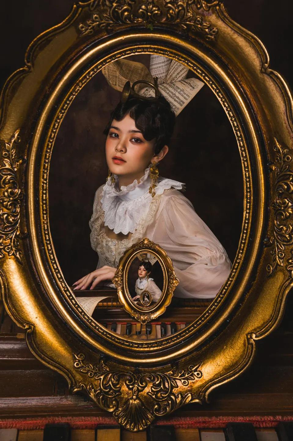 Conceptual fine art makeup, frame 40 of 53