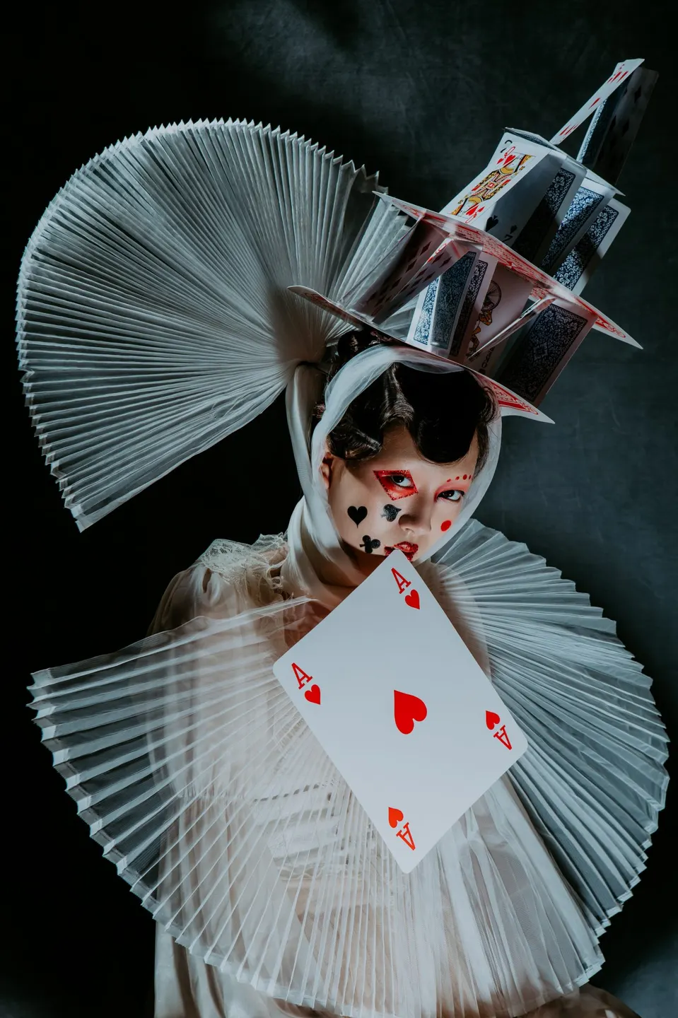 Conceptual fine art makeup, frame 43 of 53