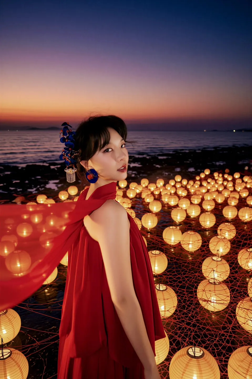 Modern Chinese style portrait, frame 5 of 32