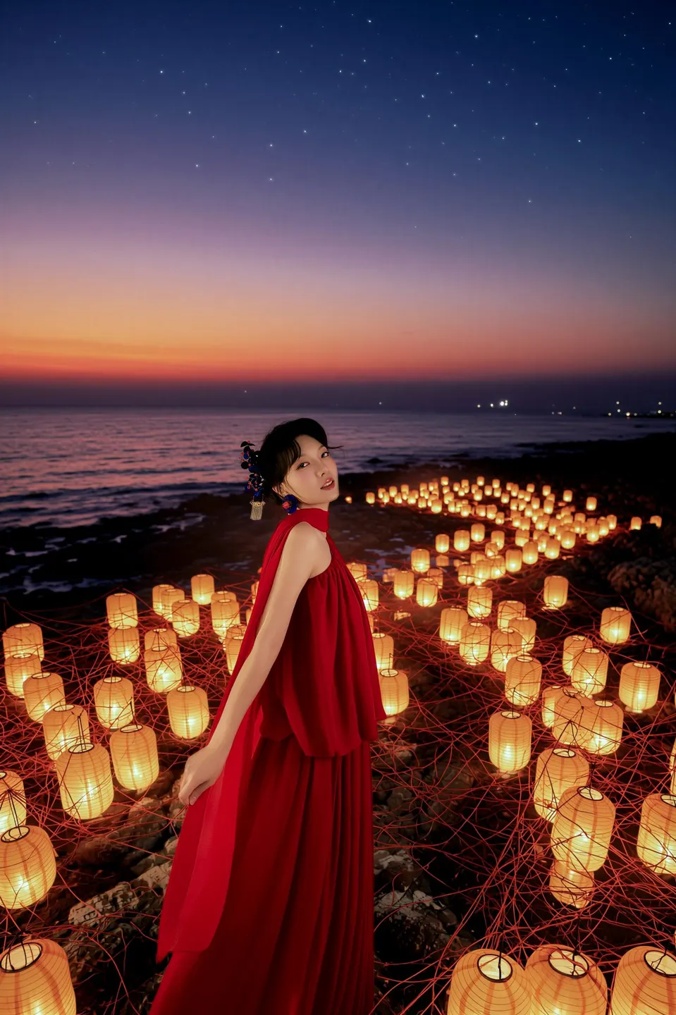 Modern Chinese style portrait, frame 6 of 32