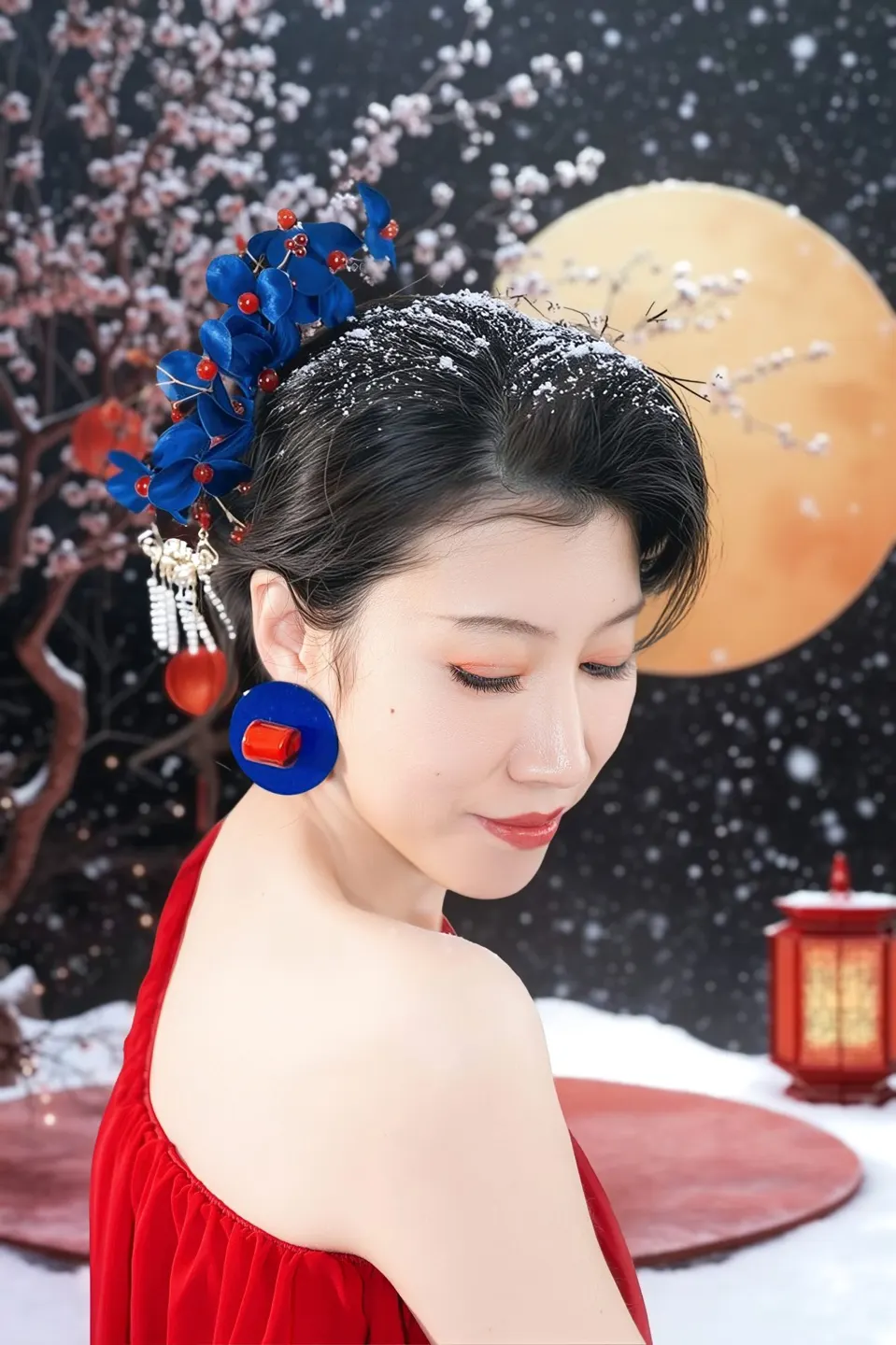 Modern Chinese style portrait, frame 7 of 32