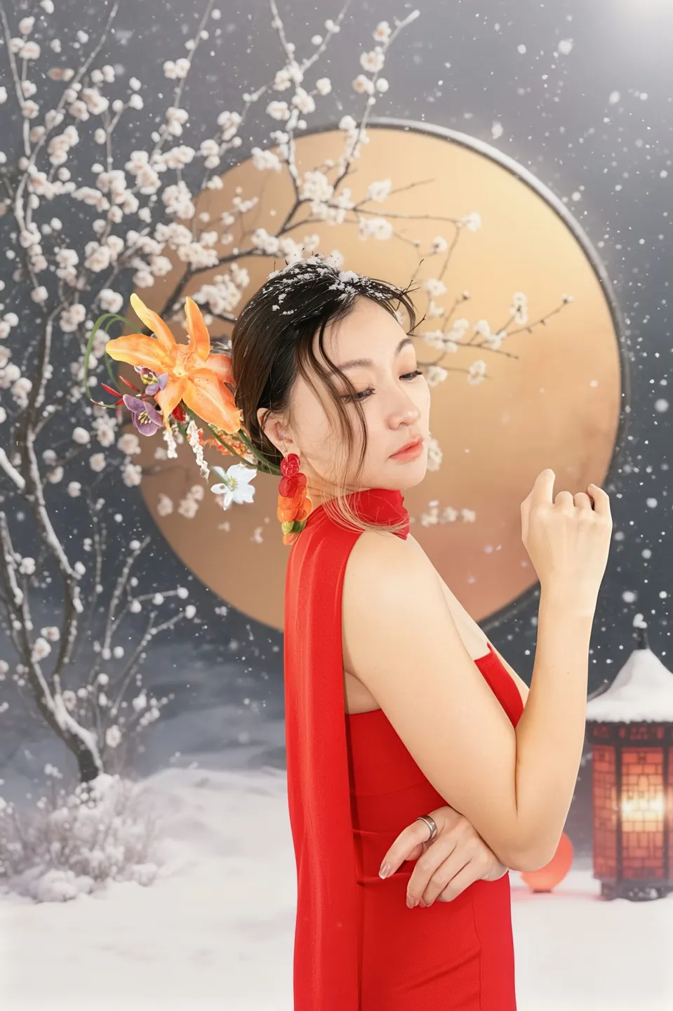 Modern Chinese style portrait, frame 10 of 32